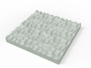 Hammered mosaic 3D Print Model