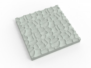 Hammered mosaic 3D प्रिंट मॉडल