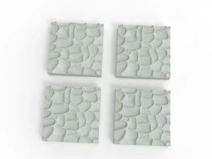 Hammered mosaic 3D Print Model
