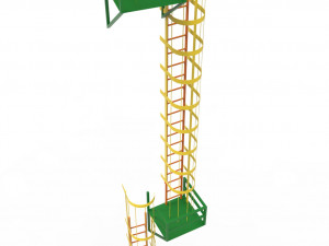 Tower ladder 3D Model