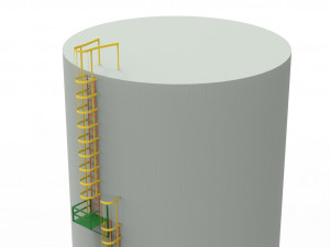 Tower ladder 3D Model