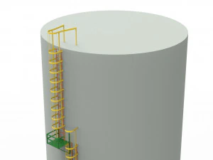 Tower ladder 3D Model