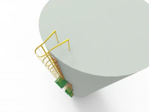Tower ladder 3D Model