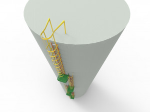 Tower ladder 3D Model