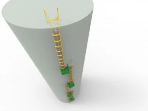 Tower ladder 3D Model