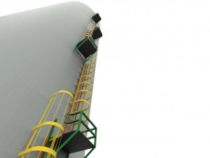 Tower ladder 3D Model