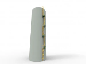 Tower ladder 3D Model