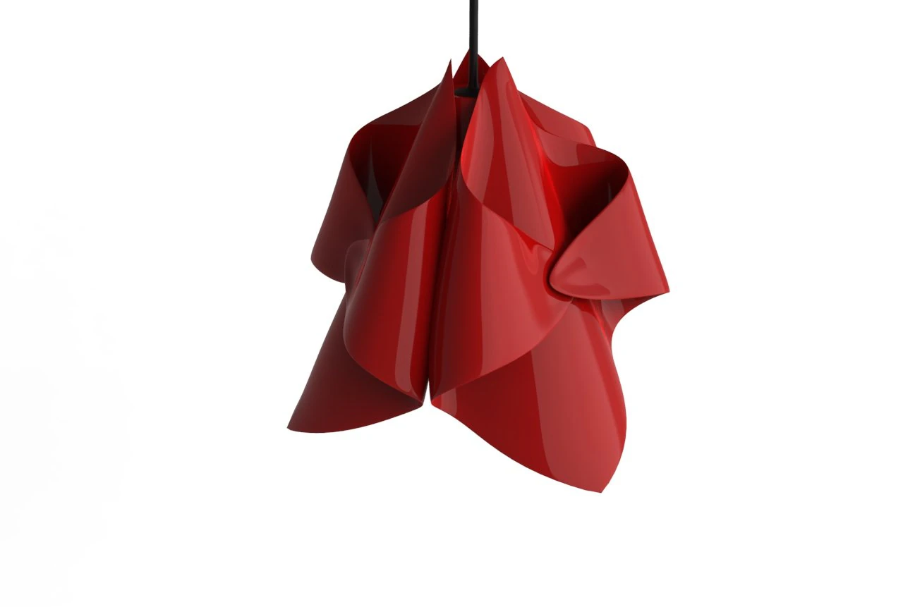 Napkin chandelier 3D Print Model .c4d .max .obj .3ds .fbx .stl .blend 