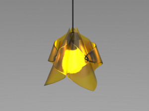 Napkin chandelier 3D-printmodel