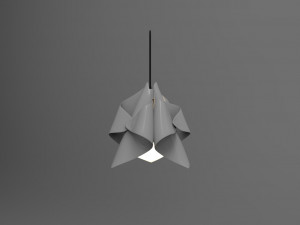 Napkin chandelier 3D-printmodel