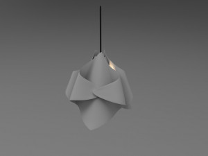 Napkin chandelier 3D-printmodel