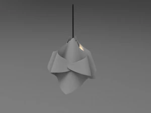 Napkin chandelier 3D Print Model