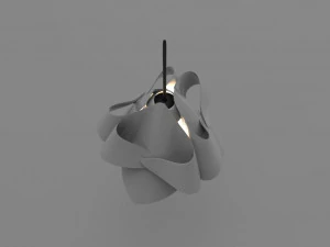 Napkin chandelier 3D Print Model