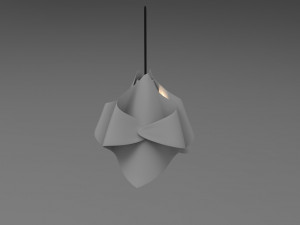Napkin chandelier 3D-printmodel