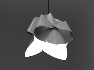 Napkin chandelier 3D-printmodel