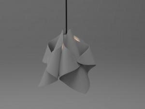 Napkin chandelier 3D-printmodel