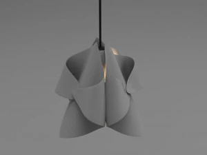 Napkin chandelier 3D Print Model