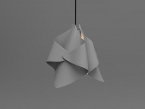 Napkin chandelier 3D-printmodel