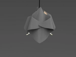 Napkin chandelier 3D Print Model