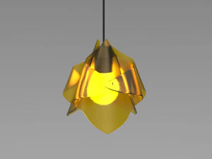 Napkin chandelier 3D Print Model