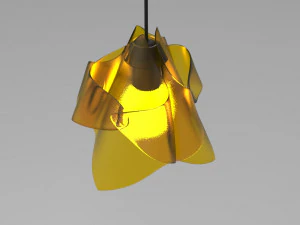 Napkin chandelier 3D Print Model