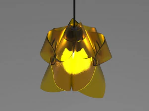 Napkin chandelier 3D Print Model