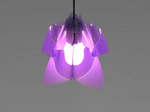 Napkin chandelier 3D Print Model