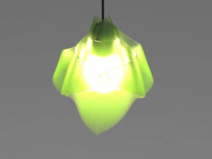 Napkin chandelier 3D Print Model