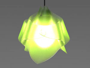 Napkin chandelier 3D Print Model