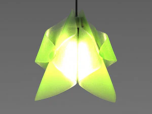 Napkin chandelier 3D Print Model