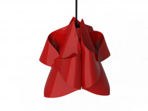 Napkin chandelier 3D Print Model
