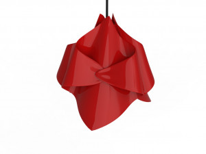 Napkin chandelier 3D-printmodel