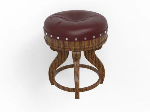 Royal stool 3D Model