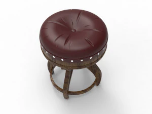 Royal stool 3D Model