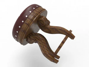 Royal stool 3D Model