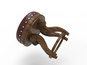Royal stool 3D Model