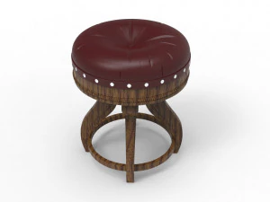 Royal stool 3D Model