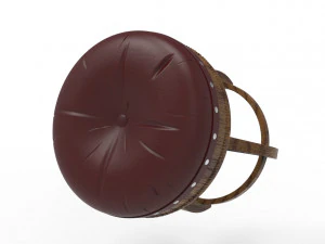 Royal stool 3D Model