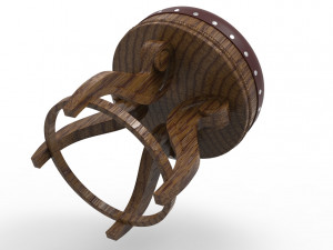 Royal stool 3D Модель