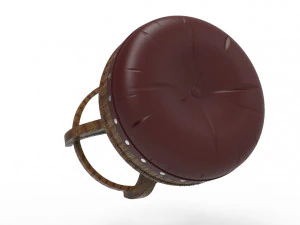 Royal stool 3D Model