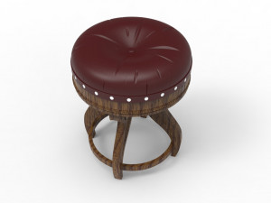 Royal stool 3D Модель