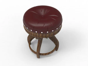 Royal stool 3D Model