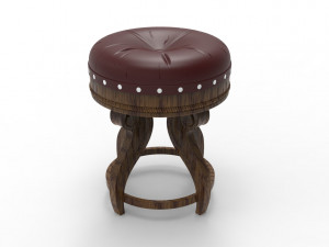 Royal stool 3D Модель