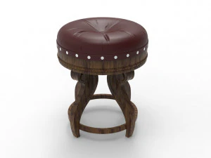 Royal stool 3D Model