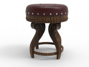 Royal stool 3D Модель