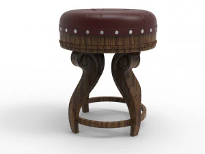 Royal stool 3D Model