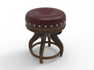 Royal stool 3D Model