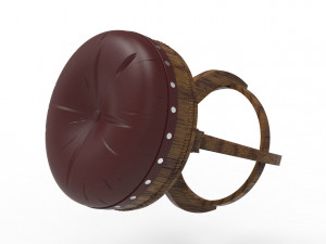 Royal stool 3D Модель