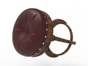 Royal stool 3D Model
