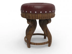 Royal stool 3D Model